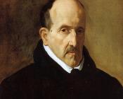 迭戈罗德里格斯德席尔瓦委拉斯贵支 - Portrait of Don Luis de Gongora y Argote